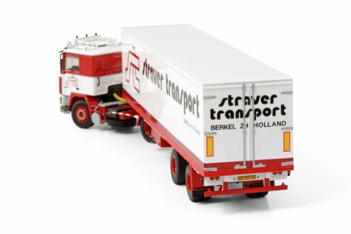STRAVER; VOLVO F12 4X2 CLASSIC REEFER TRAILER - 3 AXLE - Afbeelding 5
