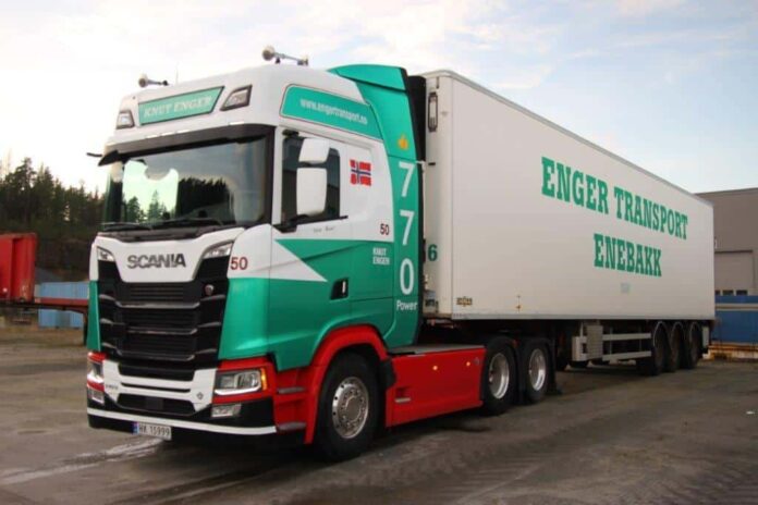SCANIA NEXT GEN S 770-V8 HIGHLINE MET 3 ASSIGE KOELOPLEGGER KNUT ENGER