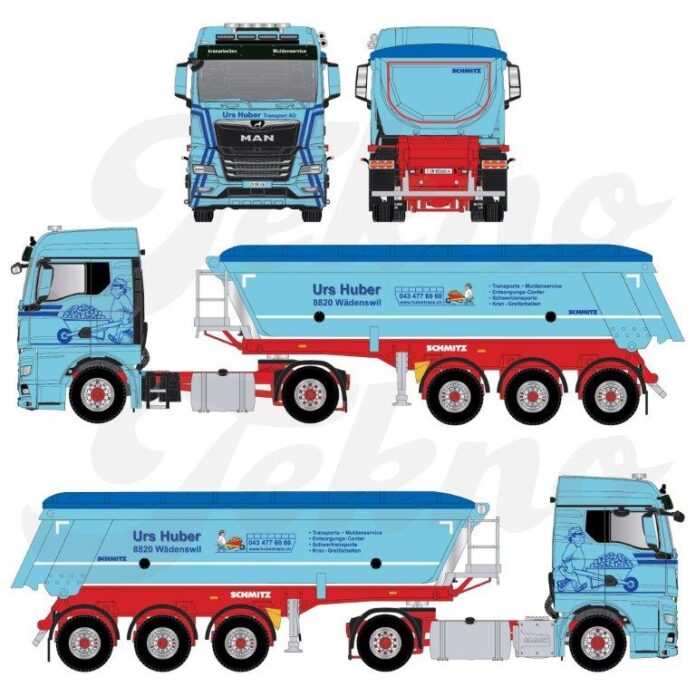 MAN TGX GM MET 3 ASSIGE KIPPER   URS HUBER - Afbeelding 3