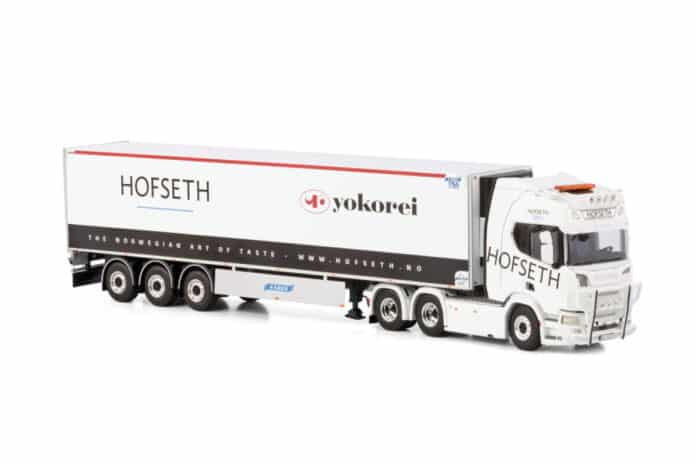 HOFSETH; SCANIA R HIGHLINE CR20H 6X4 REEFER TRAILER - 3 AXLE