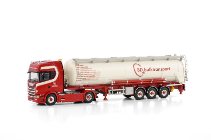 BD BULKTRANSPORT; SCANIA S HIGHLINE CS20H 4X2 TIPPER BULK TRAILER - 3 AXLE
