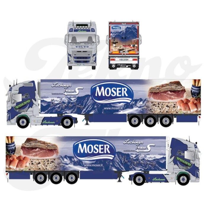 VOLVO  FH 04 GLOBETROTTER XL 4X2 MET KOELTRAILER  LECHNER - Afbeelding 3