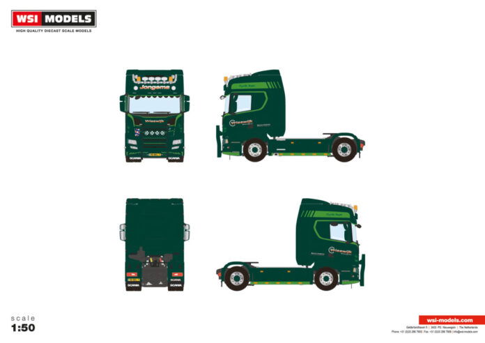 SJOERD JONGEMA TRANSPORT; SCANIA R HIGHLINE CR20H 4X2 - Afbeelding 3
