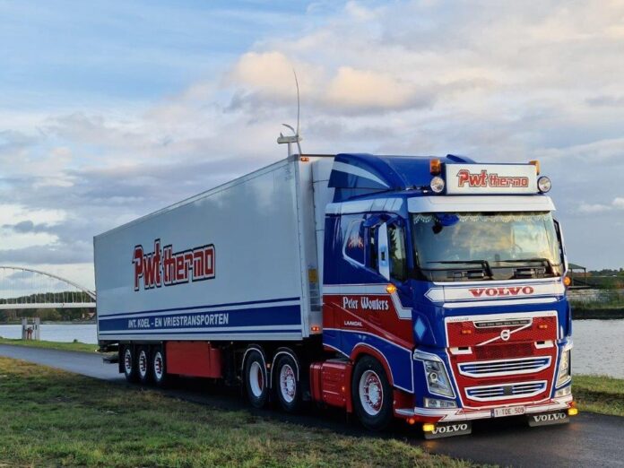 VOLVO FH 05  MET FRIGO  TRAILER  PETER  WOUTERS