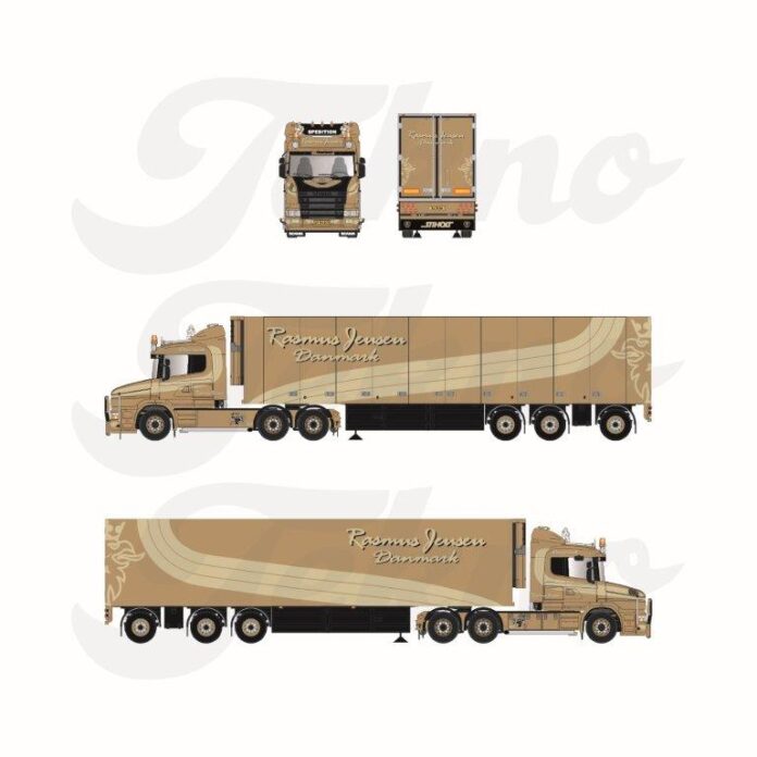 SCANIA  4 SERIE TORPEDO MET 3 ASSIGE KOELOPLEGGER  RASMUS  JENSEN - Afbeelding 3