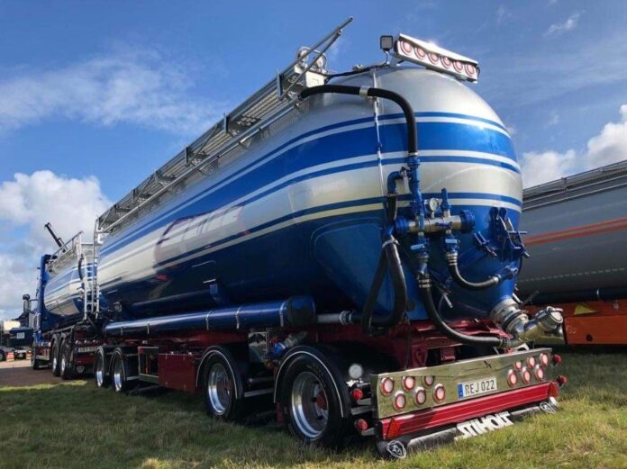 SCANIA  4 SERIE TOPLINE ZWEEDSE SILO COMBINATIE  LINGHEMS - Afbeelding 2