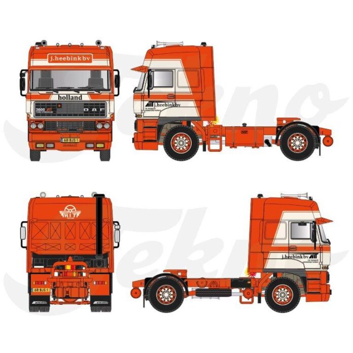 DAF 3600 ATI SPACE CAB 4X2 TREKKER HEEBINK - Afbeelding 4