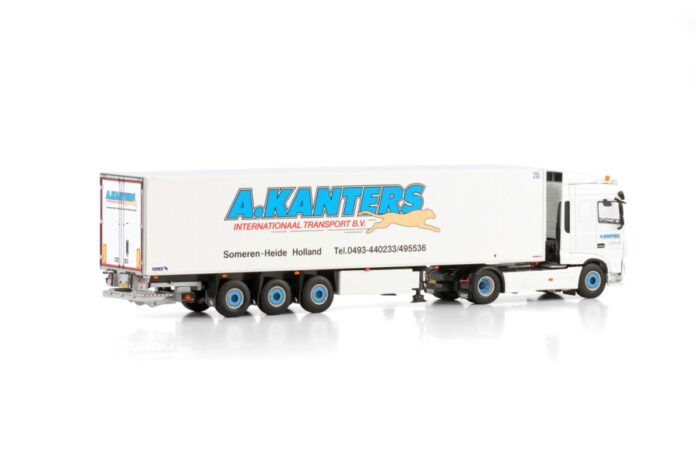 A. Kanters Transport; DAF XF SPACE CAB MY2017 4X2 REEFER TRAILER - 3 AXLE - Afbeelding 3