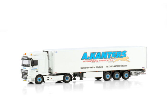 A. Kanters Transport; DAF XF SPACE CAB MY2017 4X2 REEFER TRAILER - 3 AXLE - Afbeelding 2
