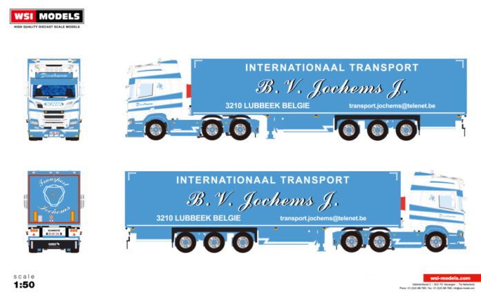 Jochems; SCANIA R HIGHLINE CR20H 6X2 TWIN STEER BOX TRAILER - 3 AXLE - Afbeelding 2