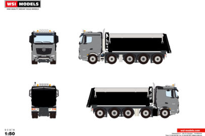 Premium Line; MERCEDES-BENZ AROCS MP4 STREAM SPACE TIPPER TRUCK 10X4
