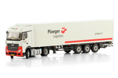 Ploeger Logistics; MERCEDES-BENZ ACTROS MP5 BIG SPACE 4X2 BOX TRAILER - 3 AXLE