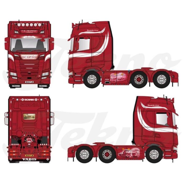 SCANIA NEXT GEN  S-HIGHLINE SLEEPAS TREKKER   F&J   BREMNER