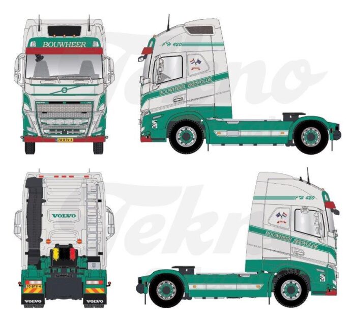 VOLVO FH 05 GLOBETROTTER XL 4X2  BOUWHEER - Afbeelding 7