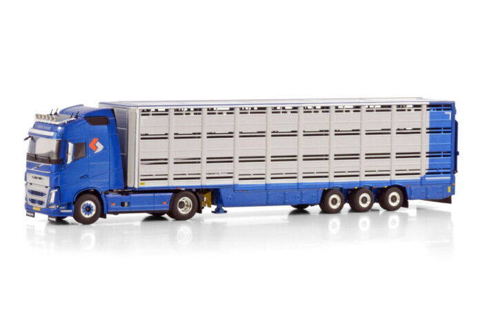 GROOT ZEVERT; VOLVO FH4 GLOBETROTTER 4X2 LIVE STOCK TRAILER - 3 AXLE - Afbeelding 2
