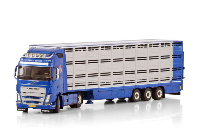 GROOT ZEVERT; VOLVO FH4 GLOBETROTTER 4X2 LIVE STOCK TRAILER - 3 AXLE