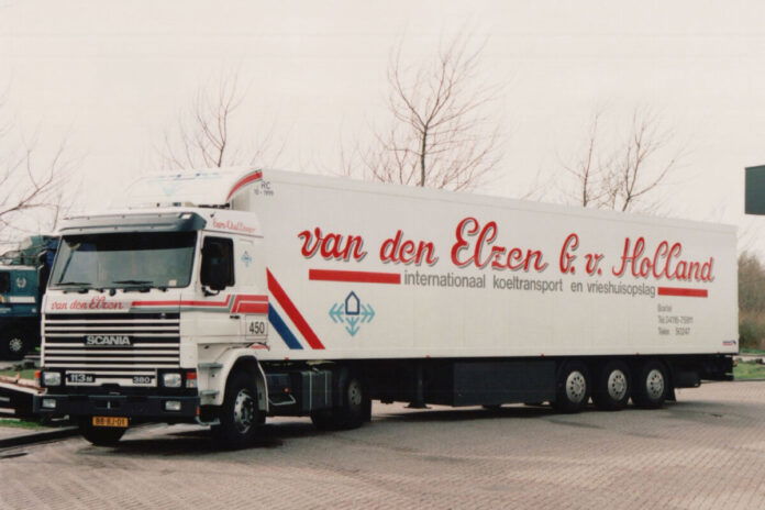 van den Elzen; SCANIA 3 SERIES 4X2 REEFE | WSI Models