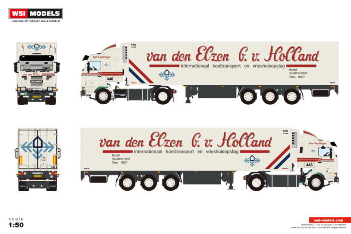 van den Elzen; SCANIA 3 SERIES 4X2 REEFE | WSI Models - Afbeelding 3