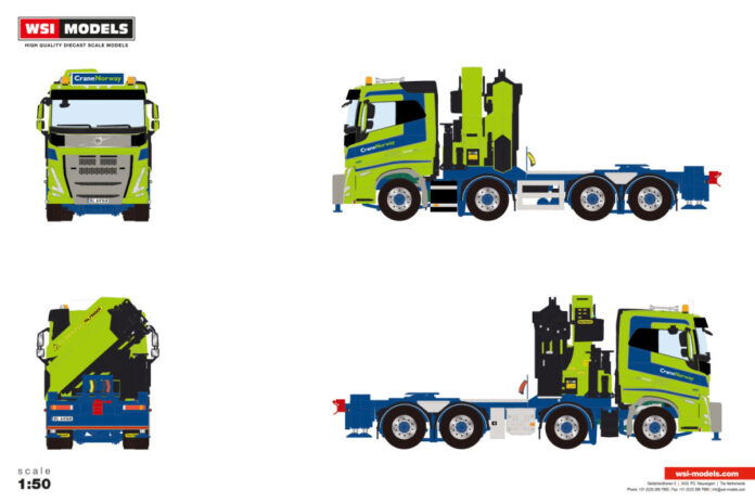 CRANE NORWAY; VOLVO FH5 SLEEPER CAB 8X4 WITH PALFINGER PK 92002 SH + JIB - Afbeelding 3