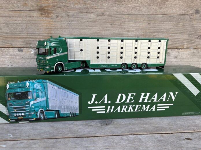 SCANIA R SERIES HIGH ROOF LIVESTOCK TRAILER  J.A. DE HAAN - Afbeelding 8
