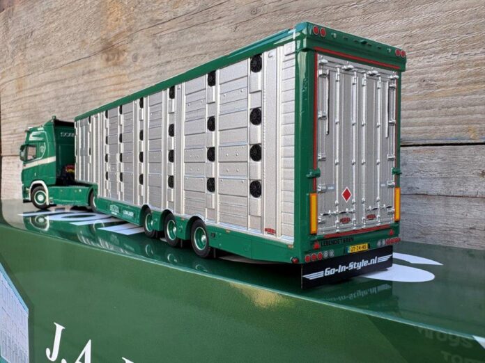 SCANIA R SERIES HIGH ROOF LIVESTOCK TRAILER  J.A. DE HAAN - Afbeelding 5