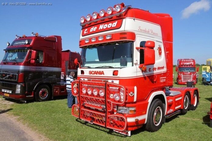 WSI Scania-164-L-58 C. DE NOOD  EXCLUSIEF TONTOYS - Afbeelding 4