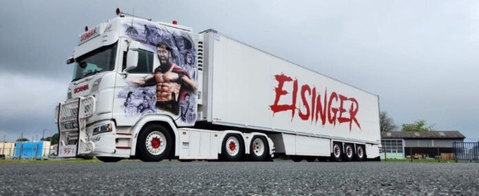 SCANIA   NEXT GEN S-SERIE HIGHLINE MET 3 ASSIGE KOELOPLEGGER  EISINGER