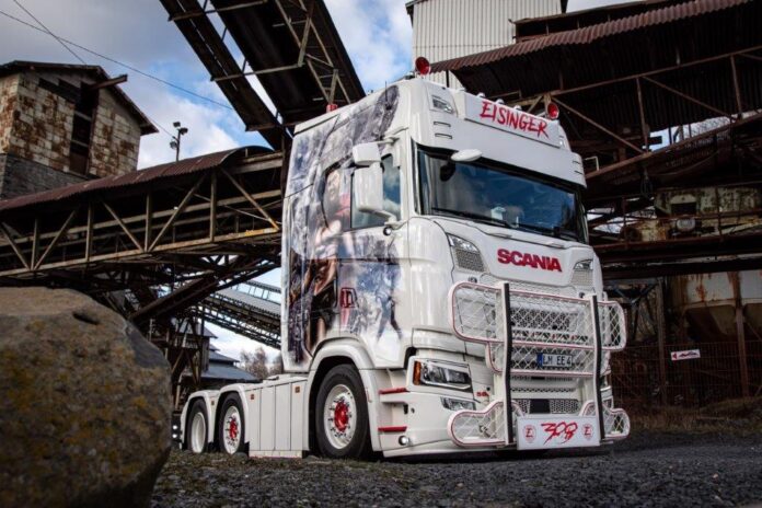 SCANIA   NEXT GEN S-SERIE HIGHLINE MET 3 ASSIGE KOELOPLEGGER  EISINGER - Afbeelding 5