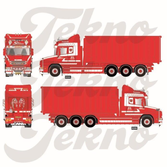 SCANIA  TORPEDO HIGHLINE HAAKARM MOTORWAGEN  SEJER &  SONNICHSEN - Afbeelding 5