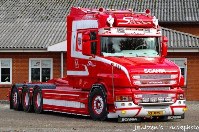 SCANIA  TORPEDO HIGHLINE HAAKARM MOTORWAGEN  SEJER &  SONNICHSEN - Afbeelding 3