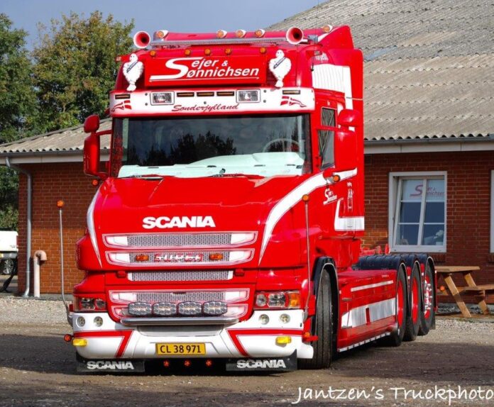 SCANIA  TORPEDO HIGHLINE HAAKARM MOTORWAGEN  SEJER &  SONNICHSEN - Afbeelding 4