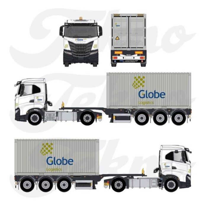 IVECO S-WAY MET 20 FT CONTAINER  GLOBE GROUP