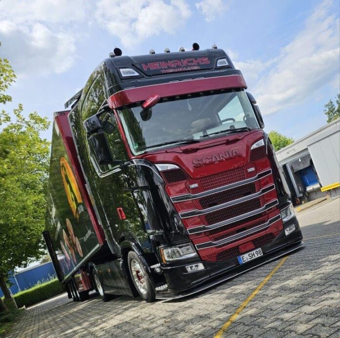 SCANIA  NEXT GEN S 770 4X2 TREKKER MET 3 ASSIGE KOELOPLEGGER  HEINRICHS - Afbeelding 5