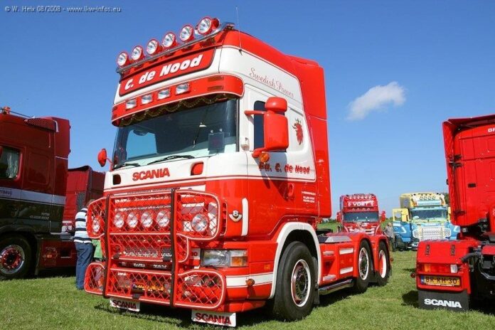 WSI Scania-164-L-58 C. DE NOOD  EXCLUSIEF TONTOYS