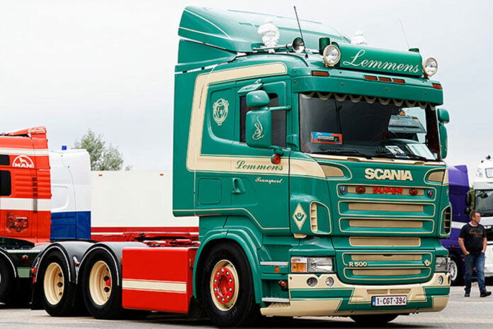 LEMMENS; SCANIA R5 FLAT ROOF 6X2 TAG AXLE
