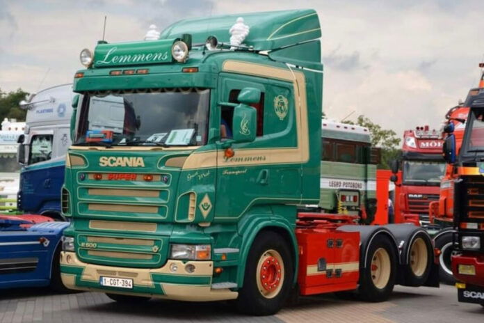 LEMMENS; SCANIA R5 FLAT ROOF 6X2 TAG AXLE - Afbeelding 4