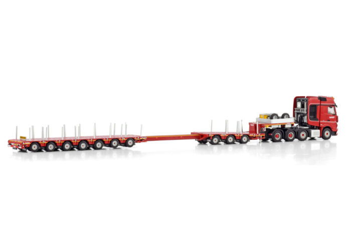 NOOTEBOOM RED LINE; MERCEDES-BENZ ACTROS MP5 SLT GIGA SPACE 8X4 MANOOVR - 3+7 AXLE - Afbeelding 3
