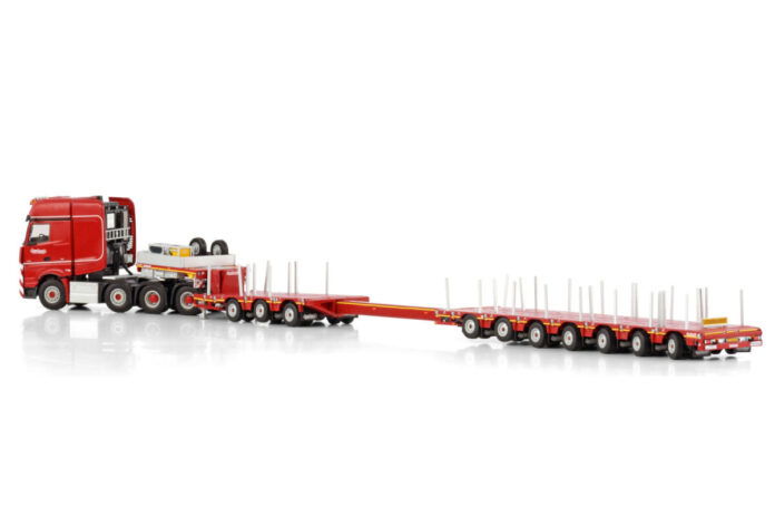 NOOTEBOOM RED LINE; MERCEDES-BENZ ACTROS MP5 SLT GIGA SPACE 8X4 MANOOVR - 3+7 AXLE - Afbeelding 5
