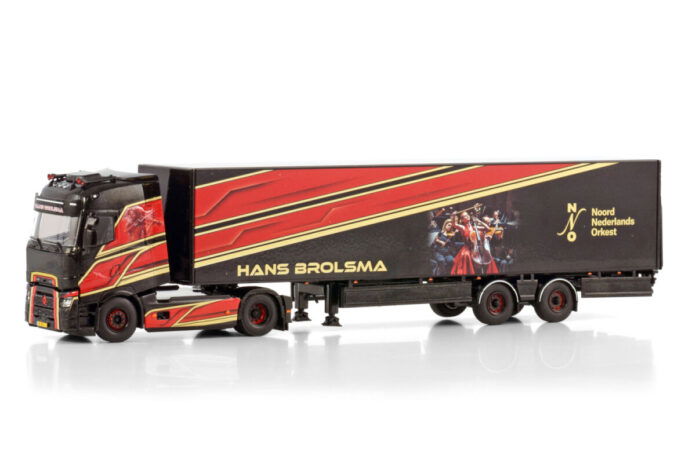 HANS BROLSMA; RENAULT TRUCKS T HIGH EVO 4X2 BOX TRAILER - 2 AXLE