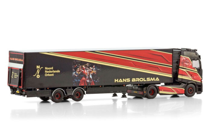 HANS BROLSMA; RENAULT TRUCKS T HIGH EVO 4X2 BOX TRAILER - 2 AXLE - Afbeelding 3