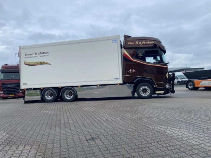 DAF XG + MOTORWAGEN MET 3 ASSIGE SCHAMELAANHANGER  KASPER H. NIELSEN