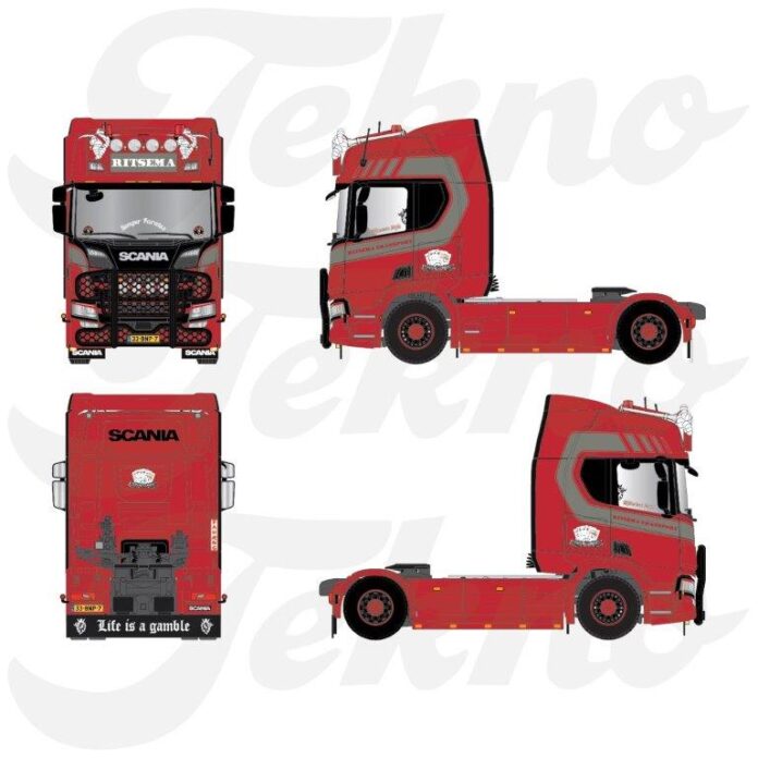 SCANIA  RC SERIE NEXT GEN HIGHLINE 4X2 TREKKER RITSEMA - Afbeelding 3