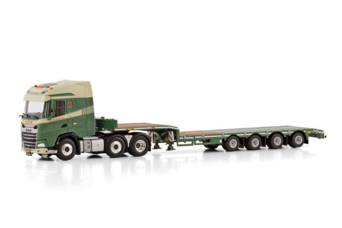 LOCK TRANSPORT; DAF XG 6X2 TWIN STEER SEMI LOW LOADER - 4 AXLE - Afbeelding 2