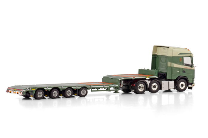 LOCK TRANSPORT; DAF XG 6X2 TWIN STEER SEMI LOW LOADER - 4 AXLE - Afbeelding 3
