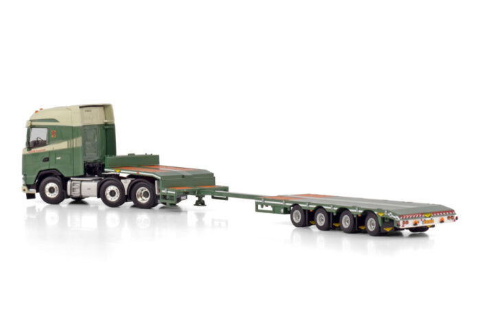 LOCK TRANSPORT; DAF XG 6X2 TWIN STEER SEMI LOW LOADER - 4 AXLE - Afbeelding 4