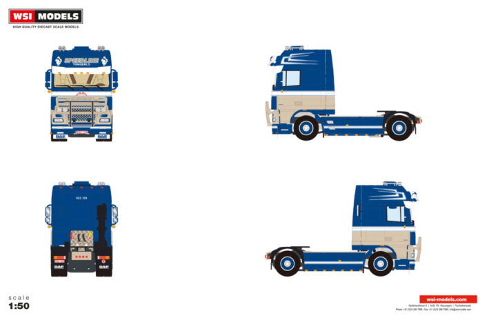 SPEEDLINE; DAF XF95 SUPER SPACE CAB 4X2 - Afbeelding 3