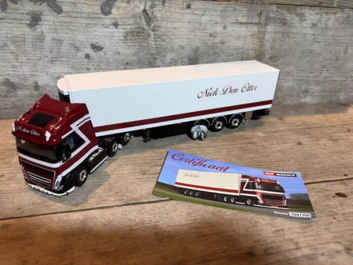 VOLVO FH 5 GLOB. 6X2 TWIN STEER + REEFER TRAILER  3 AXLE   N. DEN OTTER - Afbeelding 6