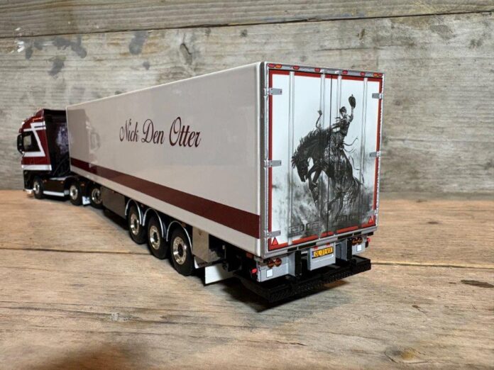 VOLVO FH 5 GLOB. 6X2 TWIN STEER + REEFER TRAILER  3 AXLE   N. DEN OTTER - Afbeelding 7
