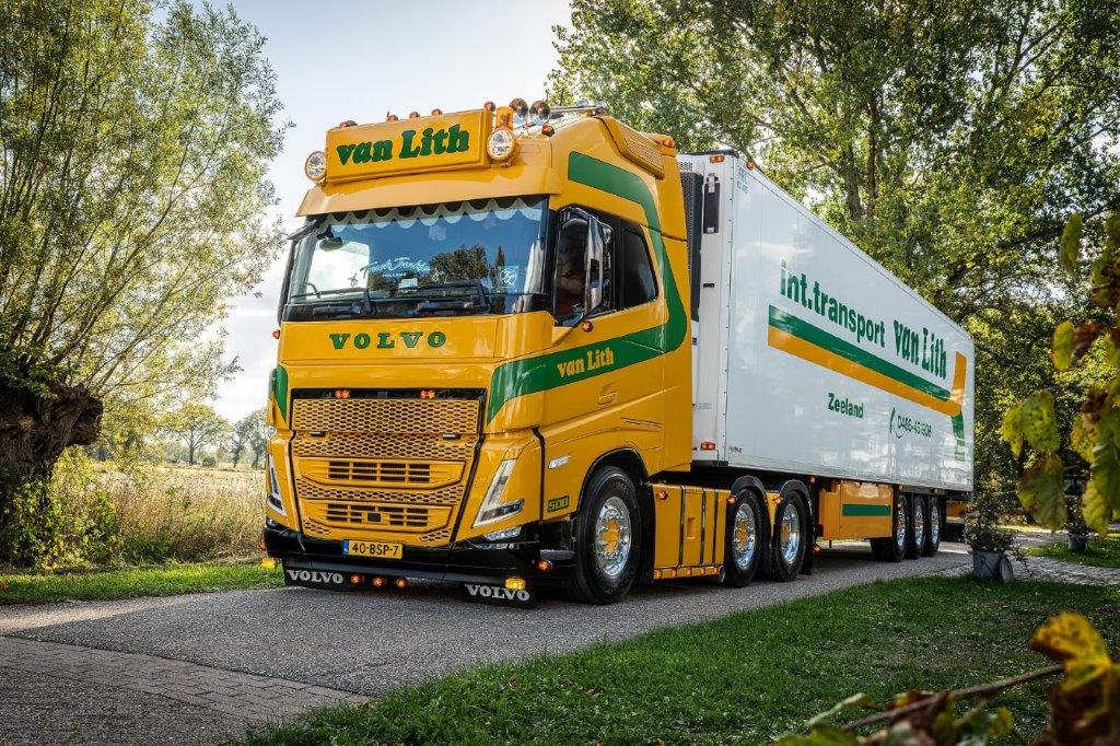 Volvo FH 5 Globetrotter xl 6x2 voorloop as koel oplegger 3 Volvo FH 5 Globetrotter xl 6x2 voorloop as koel oplegger 3