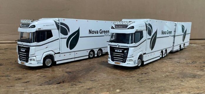   DAF XG +  6X2 TAG AXLE  RIGED REEFER  COMBI NOVA GREEN PLANTS  BV    - Afbeelding 5
